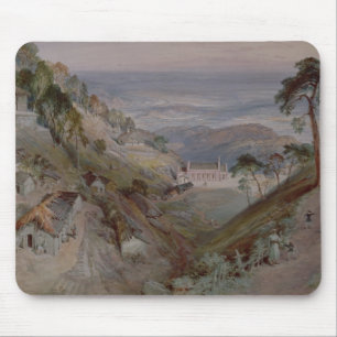 The Plains, Landour Church, Mussoorie, 1884 Mouse Pad