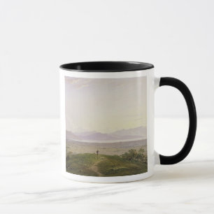 The Plains of Marathon, 1834 (graphite & w/c with Mug