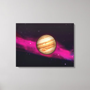 The Planet Jupiter Canvas Print