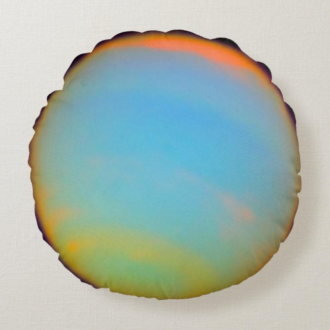 The Planet Neptune Round Cushion (Front)
