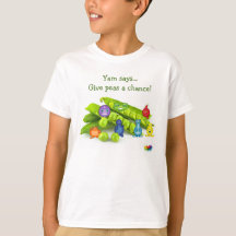 The Planet Podz™ "Give Peas a Chance" T-Shirt