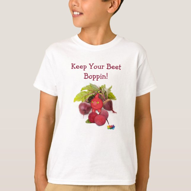 The Planet Podz™  "Keep your Beet Bopping" T-Shirt (Front)