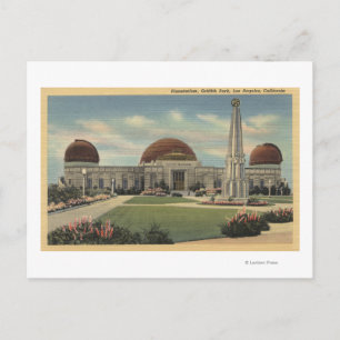 The Planetarium at Griffith Park Postcard