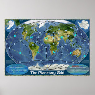 The Planetary Grid Poster