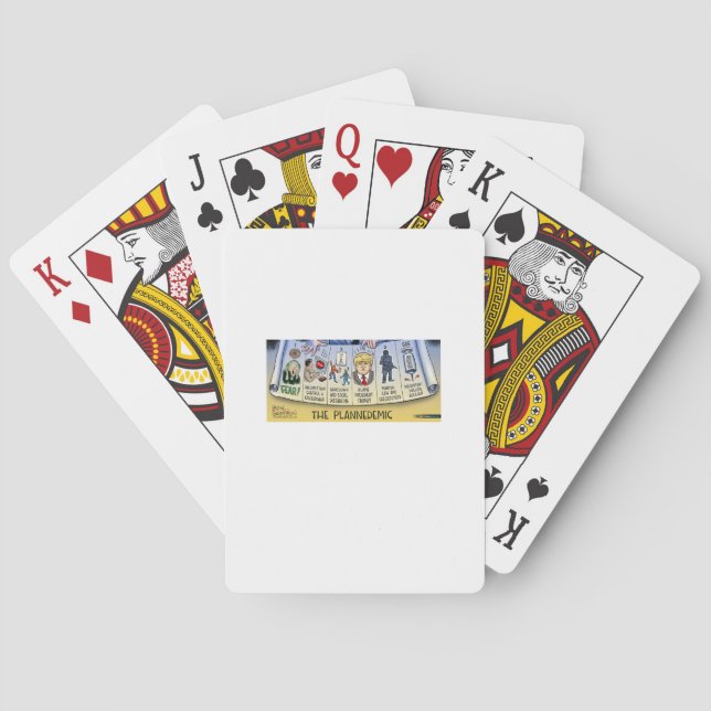 The Plannedemic Playing Cards (Back)