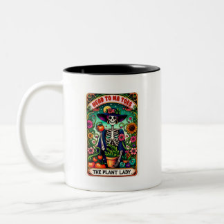 The Plant Lady Tarot Card Mug