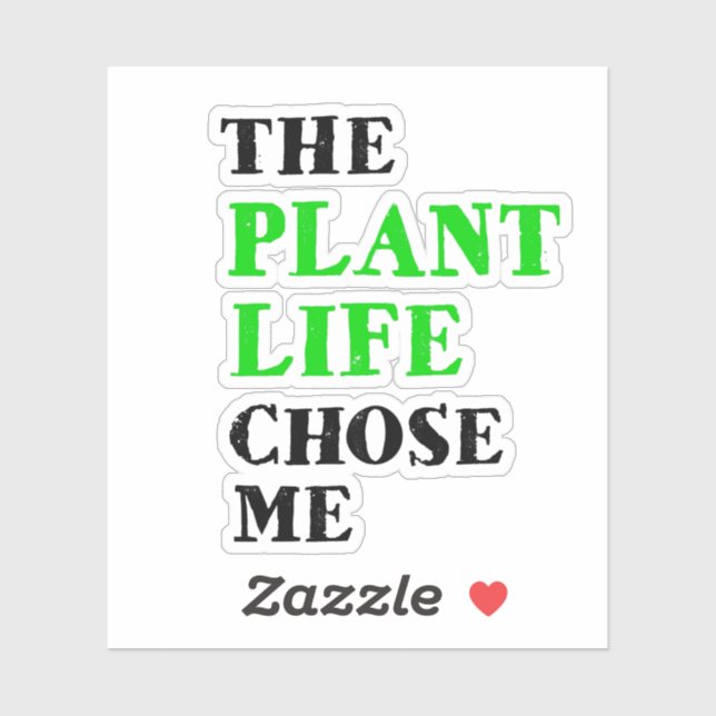 The plant life chose me  (Sheet)