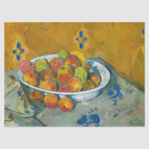 The Plate of Apples by Paul Cezanne Tissue Paper
