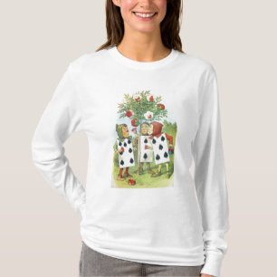 The Playing Cards Painting the Rose Bush T-Shirt