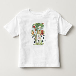 The Playing Cards Painting the Rose Bush Toddler T-Shirt