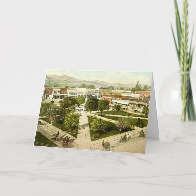 The Plaza at Healdsburg Card (Front)