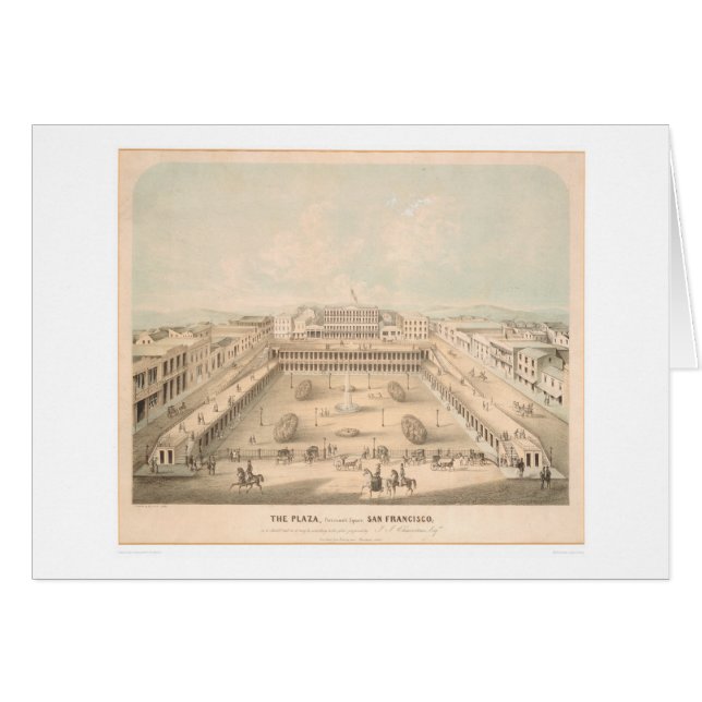 The Plaza, Portsmouth Square, S.F. (1335A) (Front Horizontal)