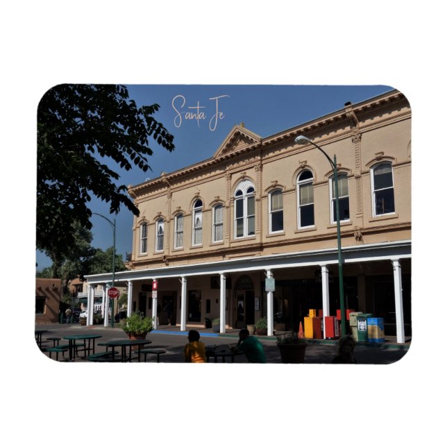 The Plaza Santa Fe New Mexico Magnet (Horizontal)