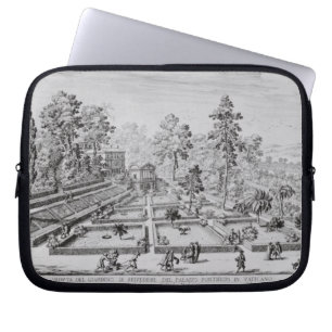 The pleasure garden and Pavilion of Pope Pius IV ( Laptop Sleeve