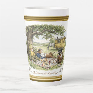 The Pleasures of the Open Road Wind in the Willows Latte Mug