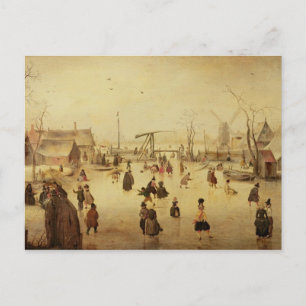 The Pleasures of Winter Postcard