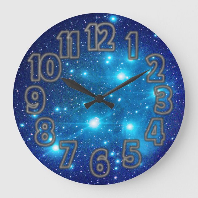 The Pleiades Large Clock (Front)