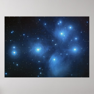 The Pleiades. Poster
