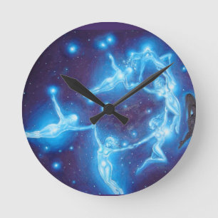 The pleiades round clock