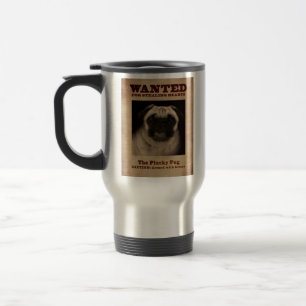The Plucky Pug Travel Mug