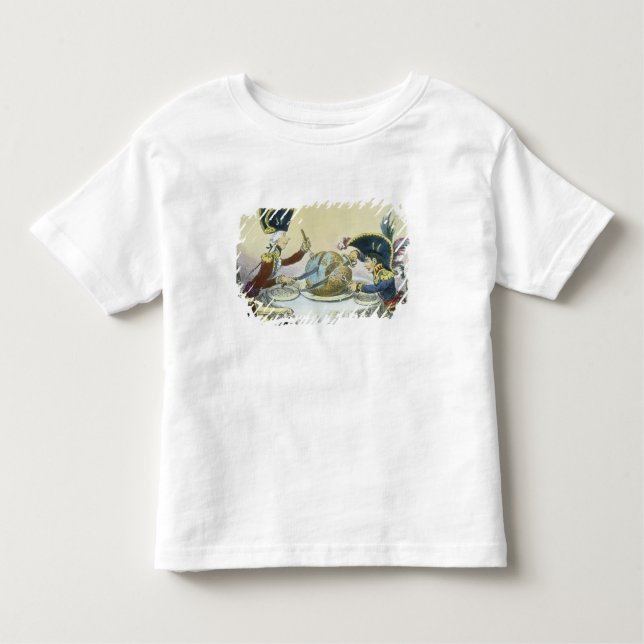 The Plum Pudding in Danger, 1805 Toddler T-Shirt (Front)