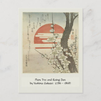 The Plum Tree and The Rising Sun Postcard
