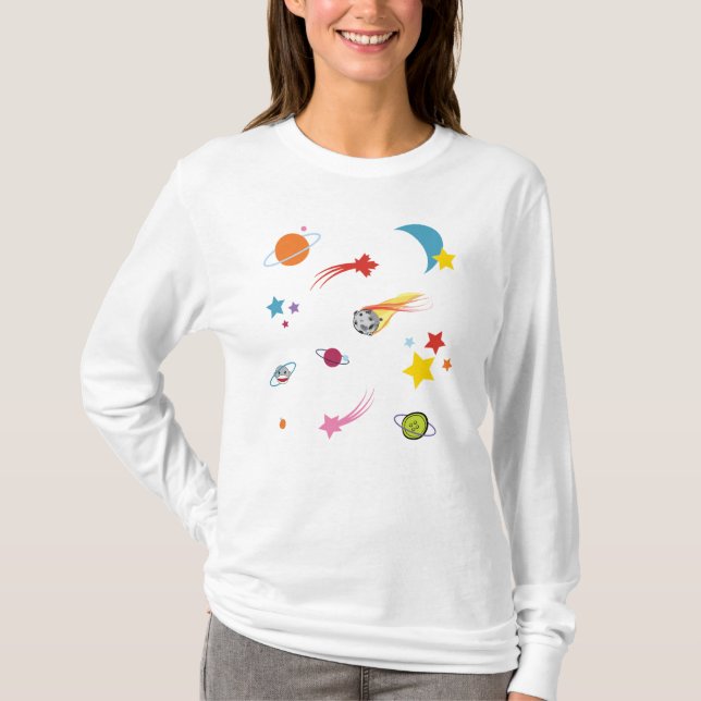 The Plutoverse Long Sleeve T-Shirt (Front)