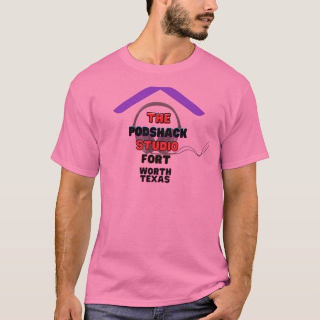 The PodShack Studio Tee (Front)