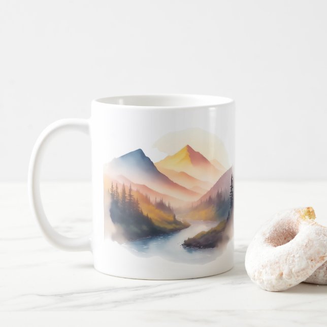 The Poem For Nature Coffee Mug (With Donut)