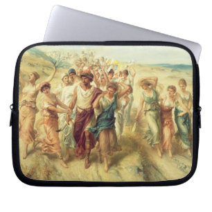 The Poet Anacreon (570-485 BC) with his Muses, 189 Laptop Sleeve