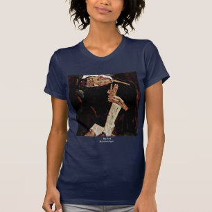 The Poet By Schiele Egon T-Shirt
