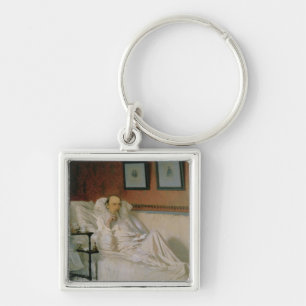 The Poet Nikolay Alekseyevich Nekrasov Key Ring