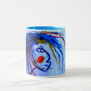 the poet Two-Tone coffee mug