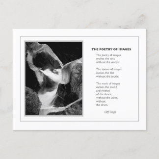 THE POETRY OF IMAGES POSTCARD