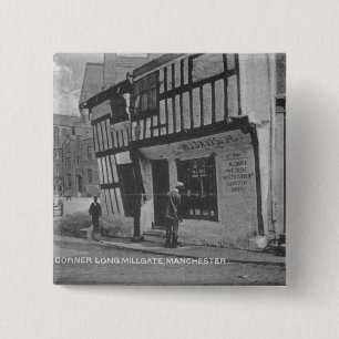 The Poet's Corner 15 Cm Square Badge