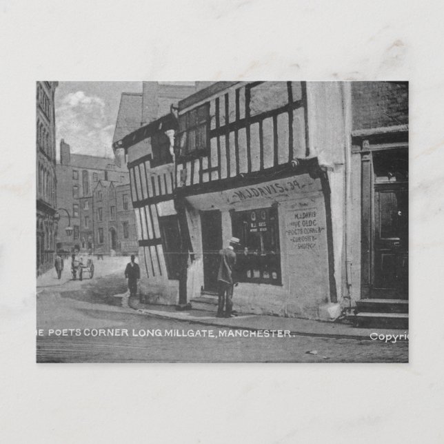 The Poet's Corner Postcard (Front)