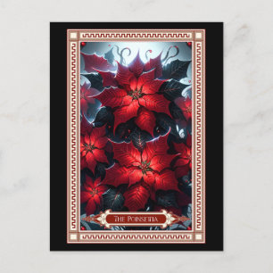 The Poinsettia Tarot Card