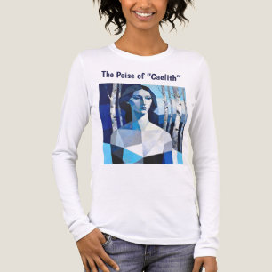 The Poise of “Caelith” – An Abstract Portrait Tri-Blend Shirt