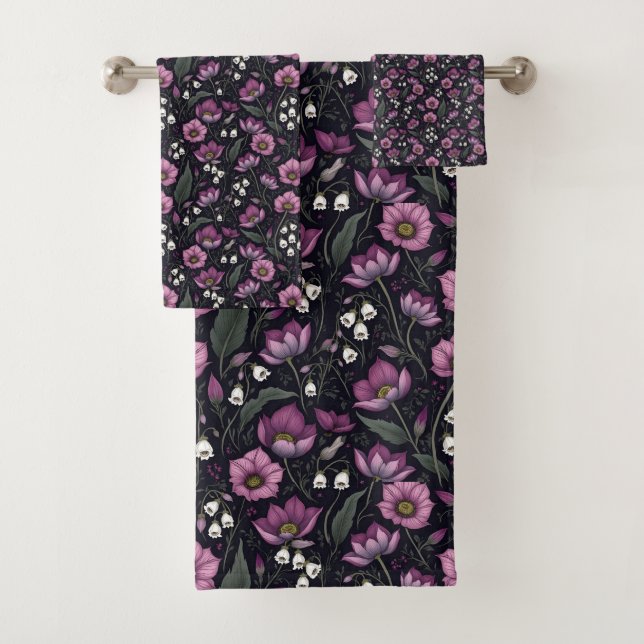 The Poison Garden Bath Towel Set (Insitu)