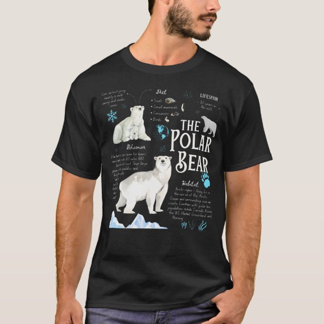 The Polar Bear Educational T-Shirt (Front)