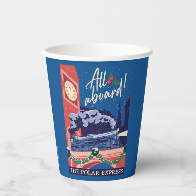 The Polar Express - All Aboard! Paper Cups (Front)