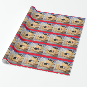 The Polar Express Christmas wrapping paper