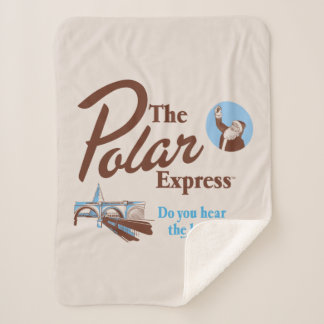 The Polar Express | "Do You Hear The Bell" Retro Sherpa Blanket