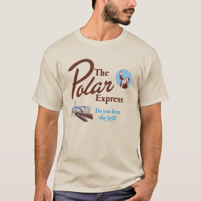 The Polar Express | "Do You Hear The Bell" Retro T-Shirt (Front)