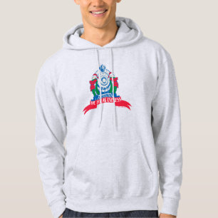 The Polar Express Elves Standing By Train Hoodie