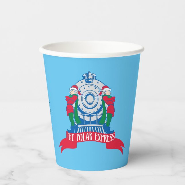 The Polar Express | Elves Standing By Train Paper Cups (Front)