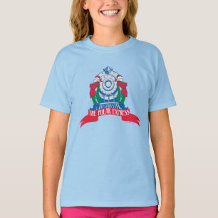 The Polar Express   Elves Standing By Train T-Shirt