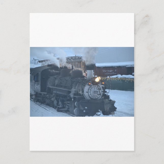 The Polar Express Engine Postcard (Front)