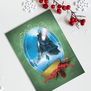 The Polar Express   Holiday Framed Train Arrival Card