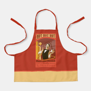 The Polar Express   Hot Chocolate Vintage Art Apron
